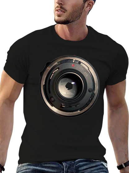 Camera Lens Graphic T-Shirt