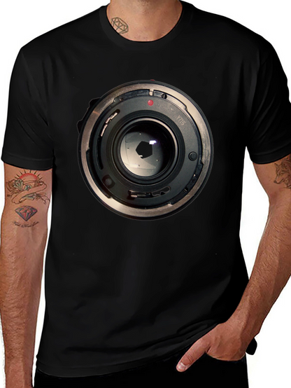 Camera Lens Graphic T-Shirt