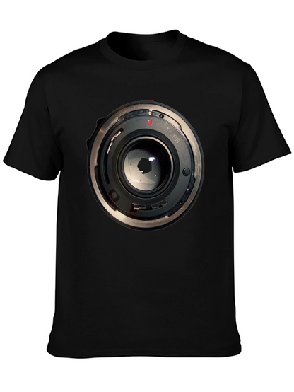 Camera Lens Graphic T-Shirt