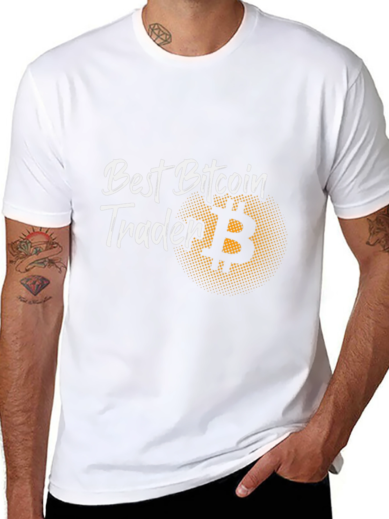 Best Bitcoin Trader Black Graphic Tee