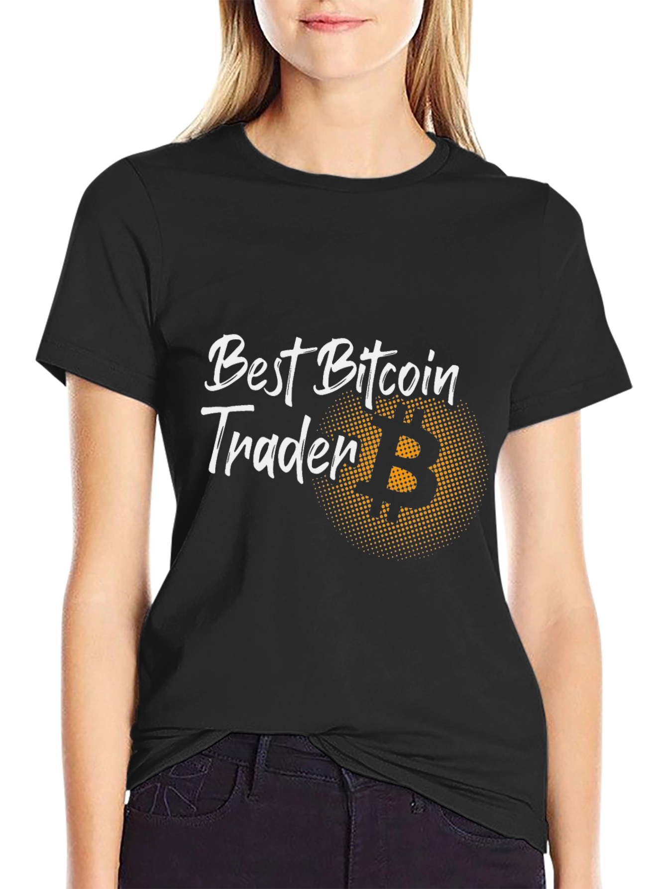 Best Bitcoin Trader Black Graphic Tee