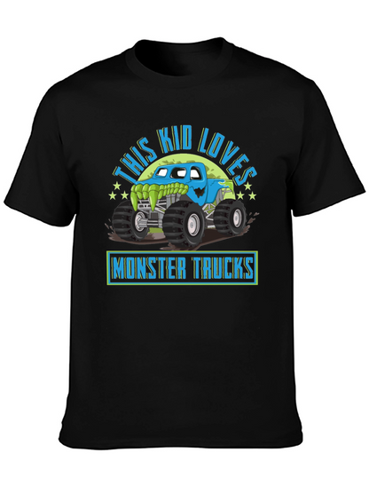 Monster Truck Kids T-Shirt