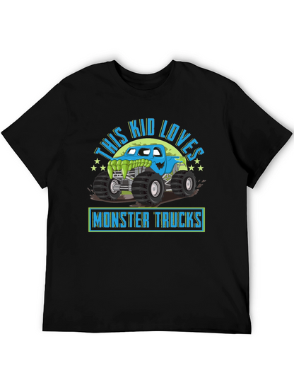 Monster Truck Kids T-Shirt