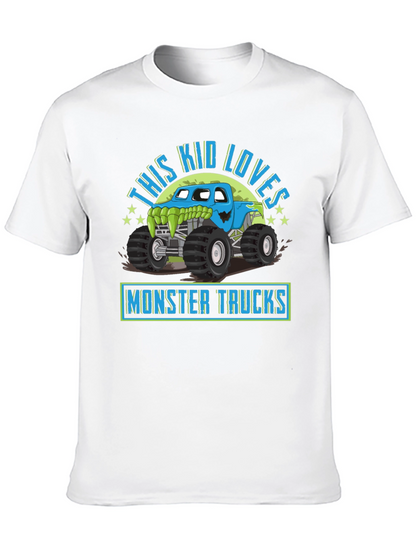 Monster Truck Kids T-Shirt