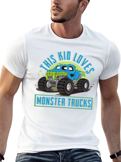 Monster Truck Kids T-Shirt