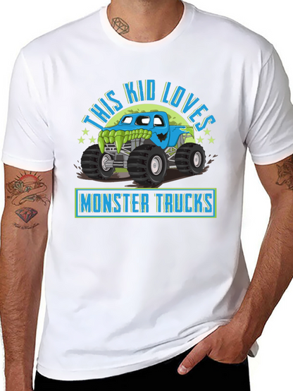 Monster Truck Kids T-Shirt