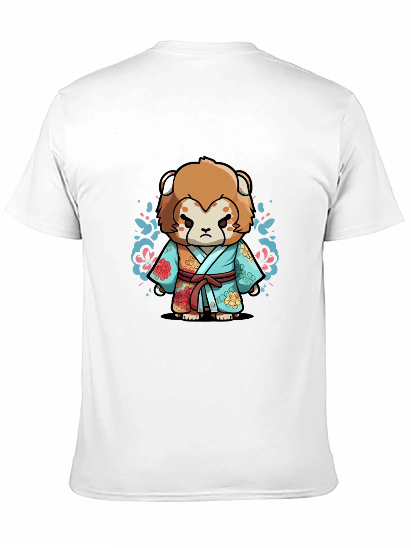Anime Inspired Lion Graphic T-Shirt
