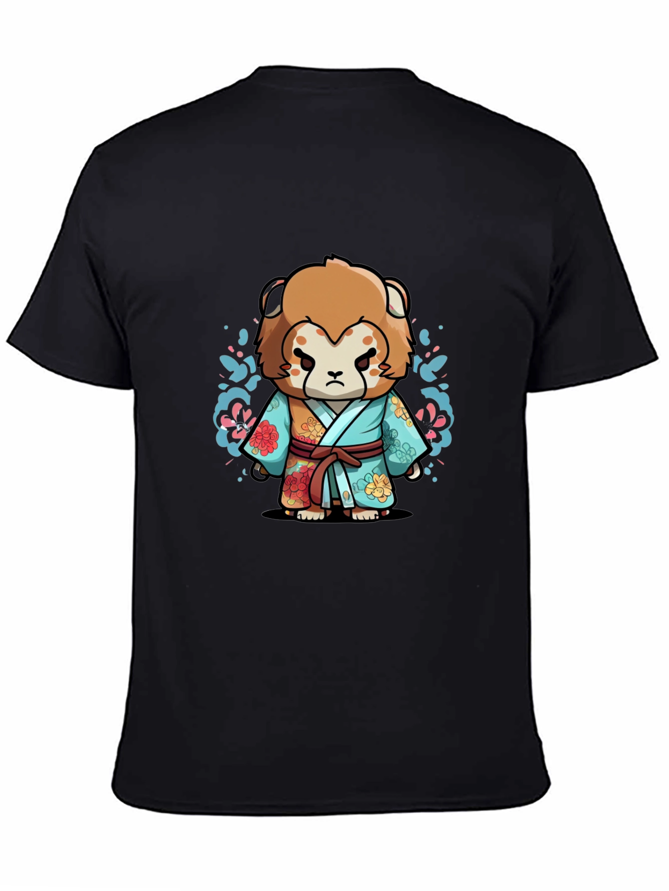 Anime Inspired Lion Graphic T-Shirt