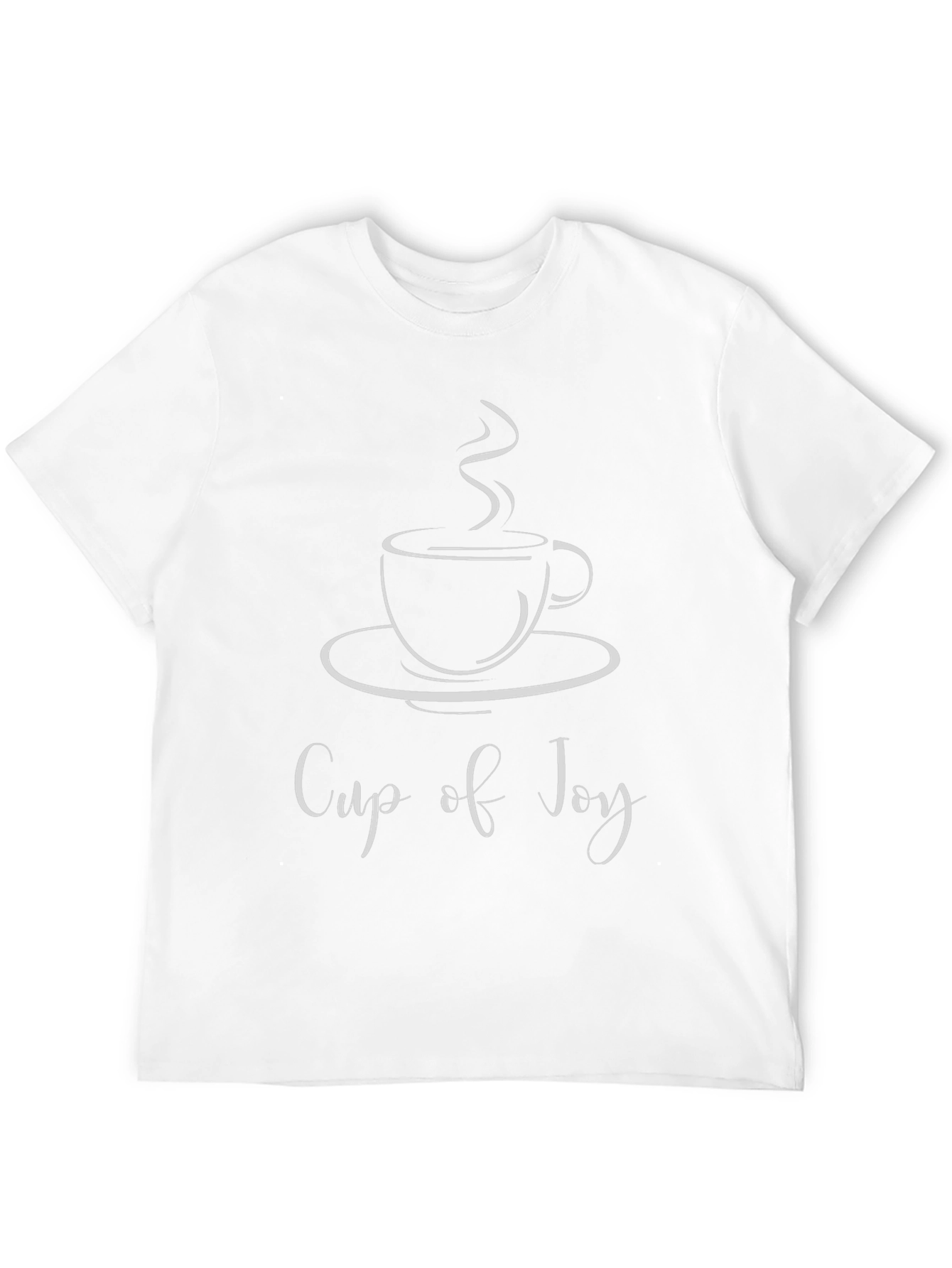 Cup of Joy Graphic T-Shirt - Black