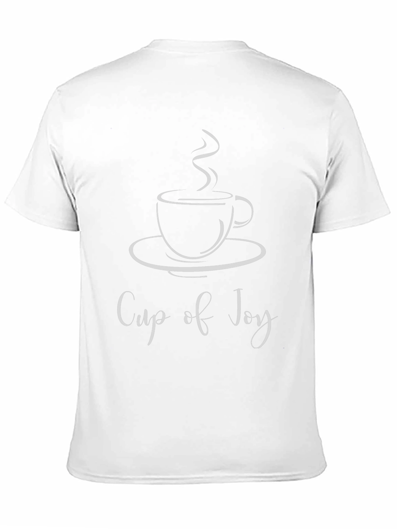 Cup of Joy Graphic T-Shirt - Black