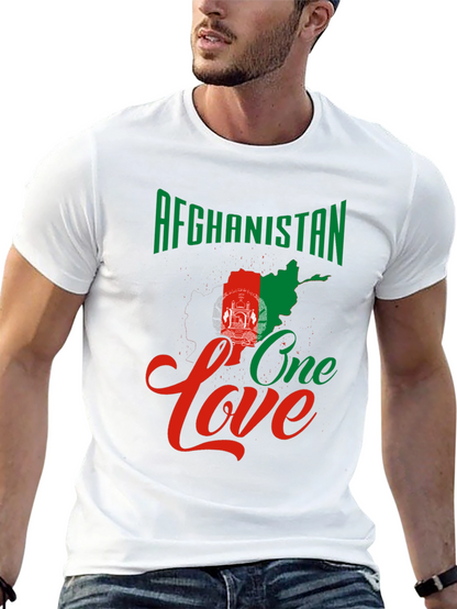 Afghanistan One Love Graphic T-Shirt