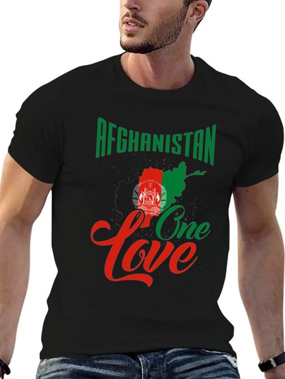 Afghanistan One Love Graphic T-Shirt