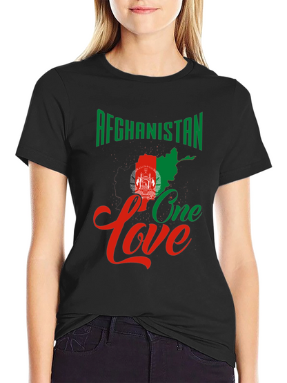 Afghanistan One Love Graphic T-Shirt