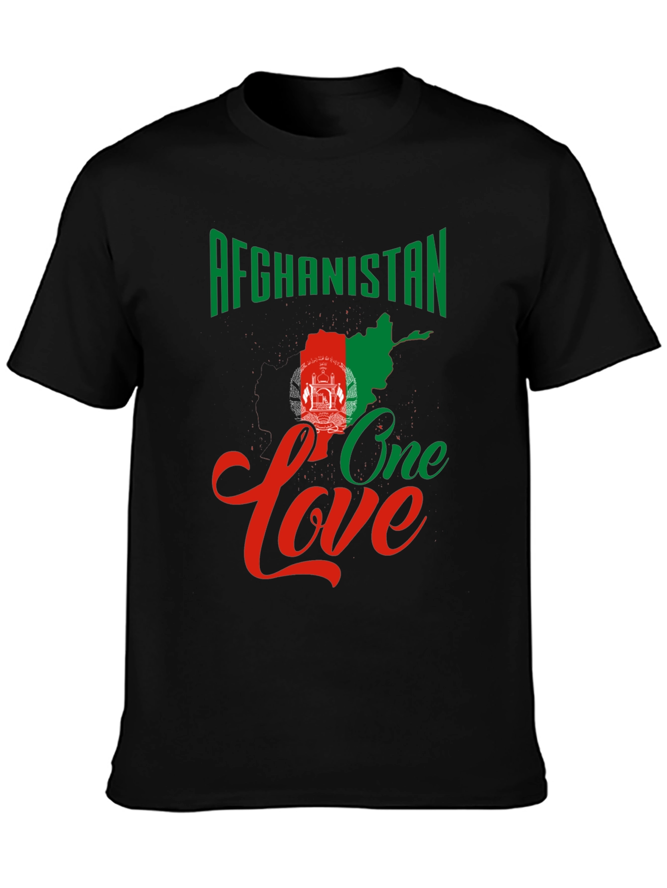 Afghanistan One Love Graphic T-Shirt