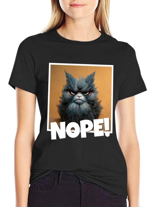 Grumpy Cat NOPE! Graphic Tee