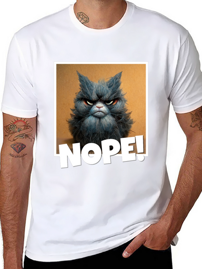 Grumpy Cat NOPE! Graphic Tee