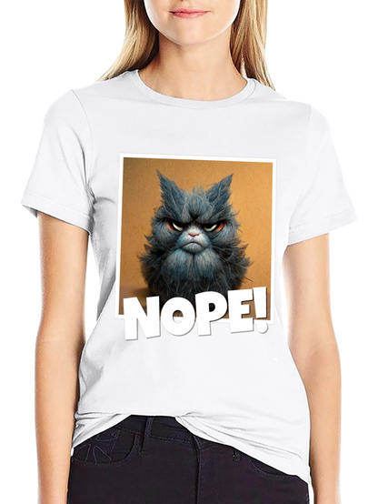 Grumpy Cat NOPE! Graphic Tee