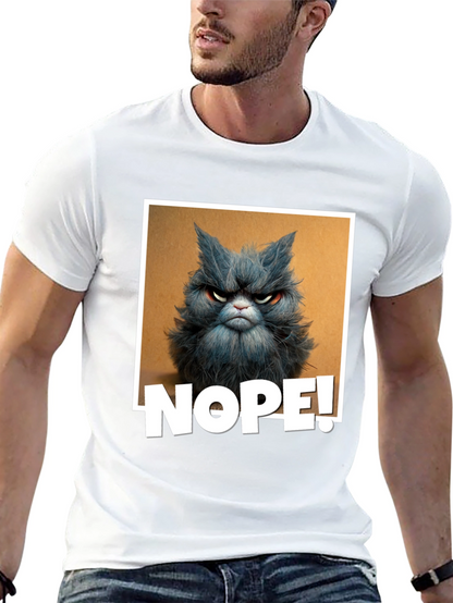 Grumpy Cat NOPE! Graphic Tee
