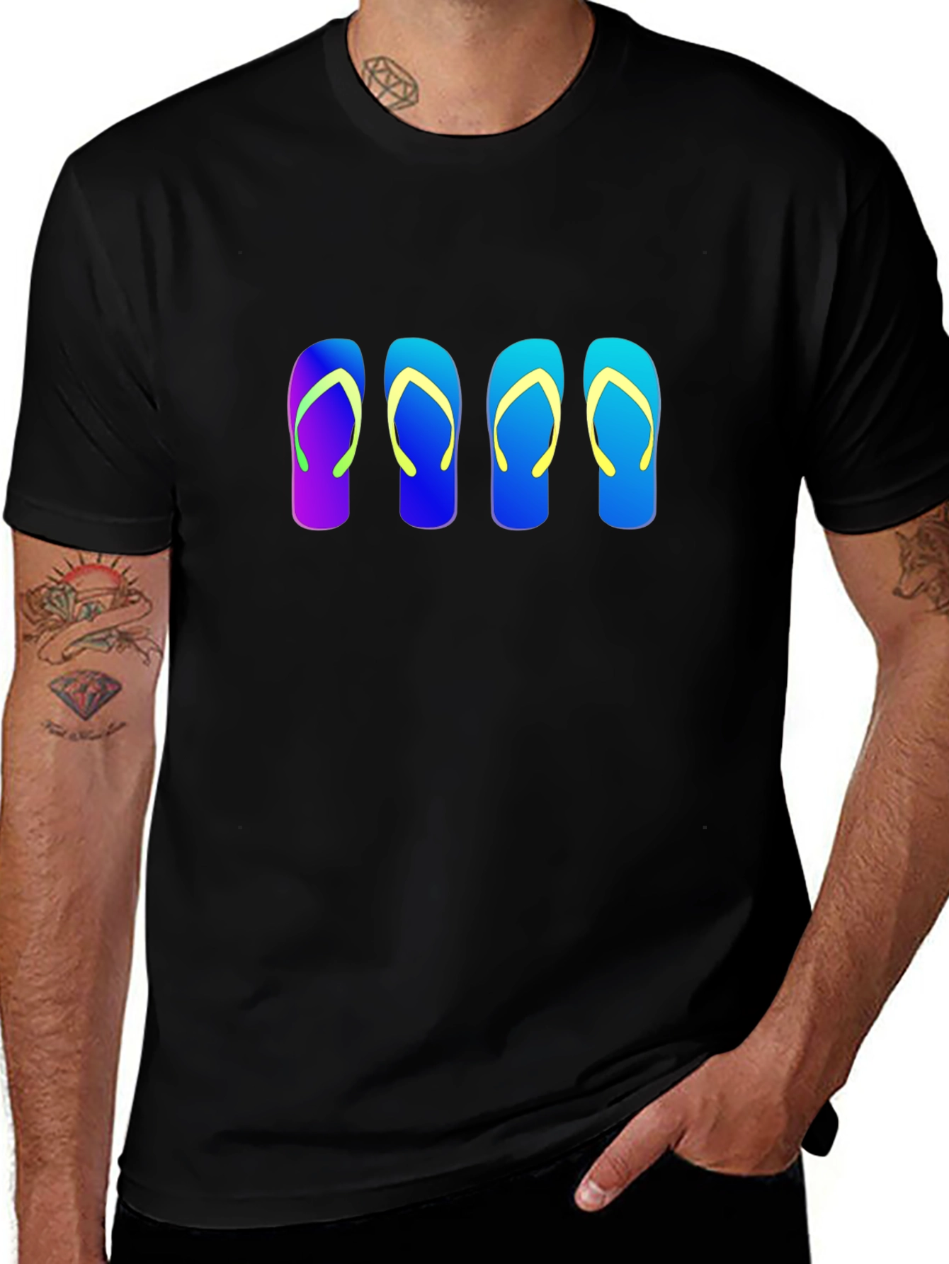 Flip Flop T-Shirt - Summer Vibes