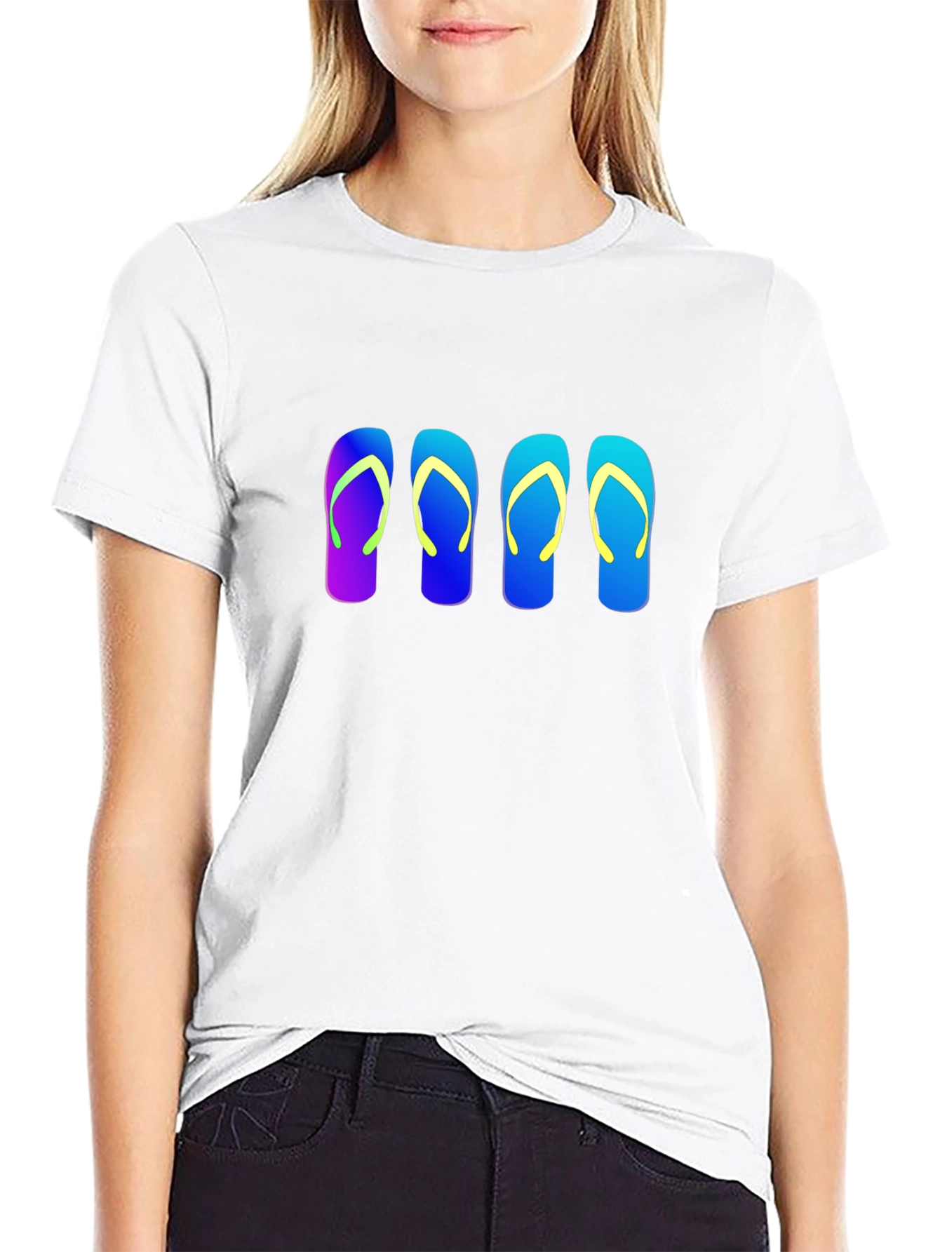 Flip Flop T-Shirt - Summer Vibes