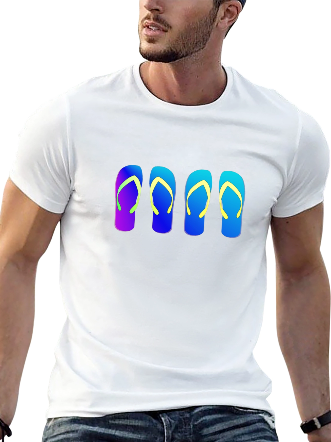 Flip Flop T-Shirt - Summer Vibes
