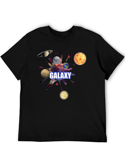 Galaxy Planets Graphic T-Shirt
