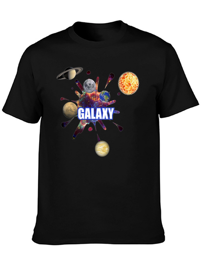 Galaxy Planets Graphic T-Shirt