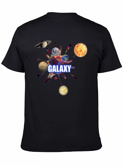 Galaxy Planets Graphic T-Shirt