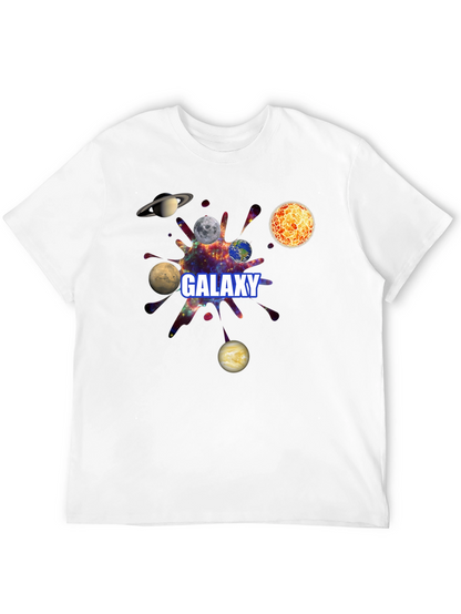 Galaxy Planets Graphic T-Shirt