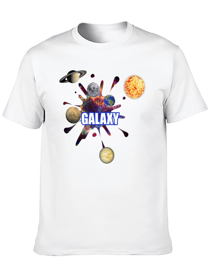 Galaxy Planets Graphic T-Shirt