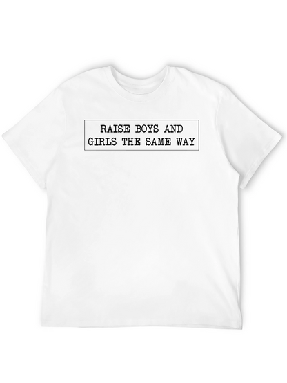Raise Boys & Girls T-Shirt - Equality Message