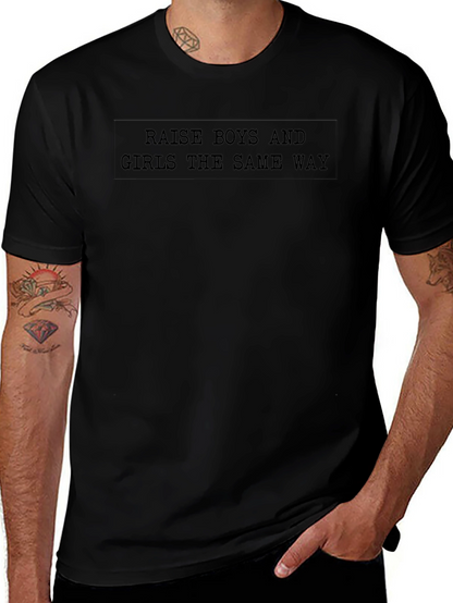 Raise Boys & Girls T-Shirt - Equality Message