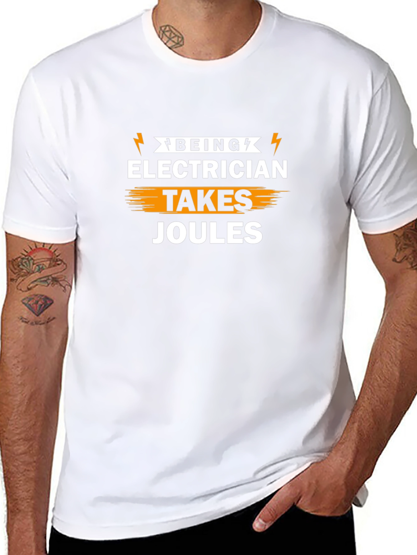 Electrician Humor Graphic T-Shirt - Takes Joules