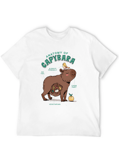 Anatomy of a Capybara Graphic T-Shirt