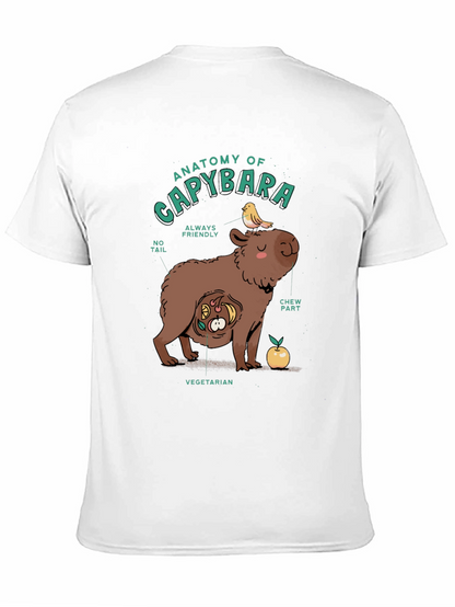 Anatomy of a Capybara Graphic T-Shirt