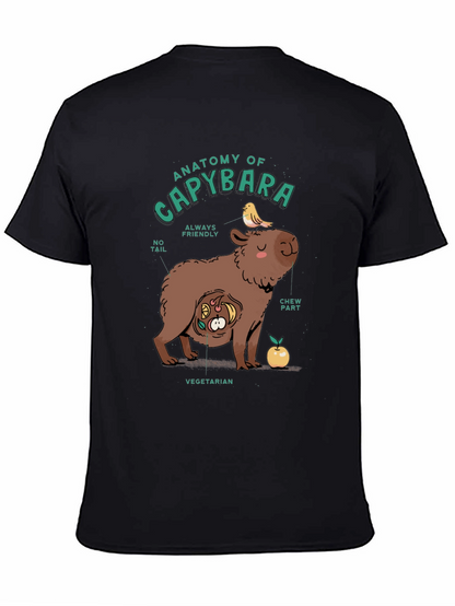 Anatomy of a Capybara Graphic T-Shirt