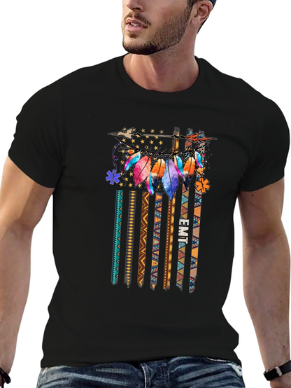 EMT Feather Arrow Graphic Tee