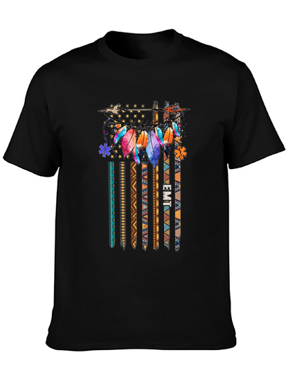 EMT Feather Arrow Graphic Tee