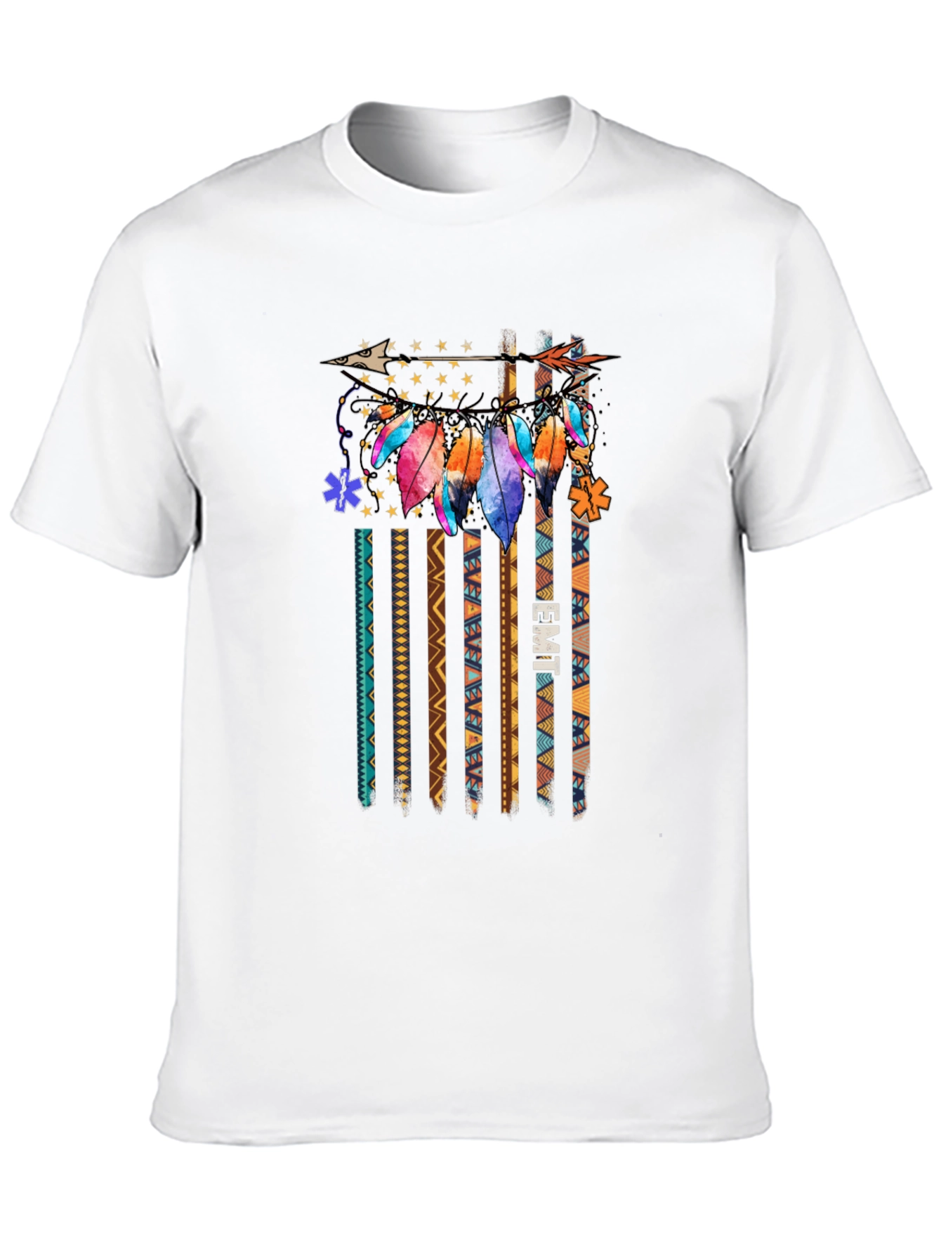 EMT Feather Arrow Graphic Tee