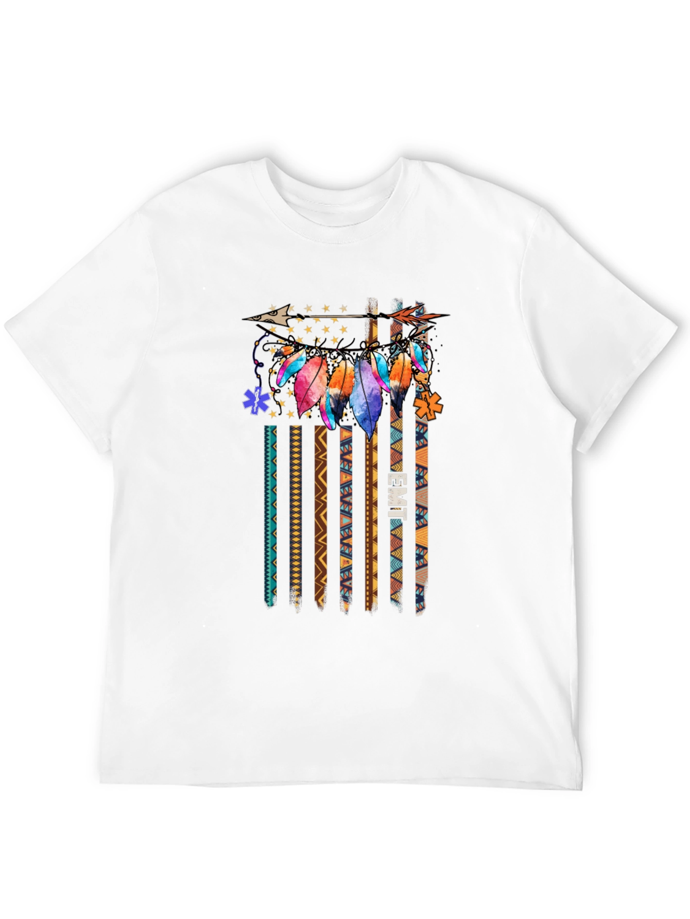 EMT Feather Arrow Graphic Tee