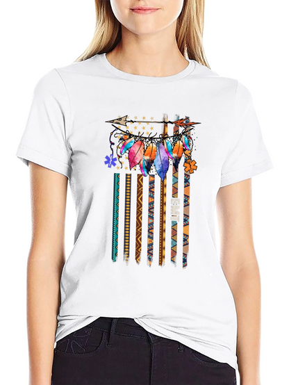 EMT Feather Arrow Graphic Tee