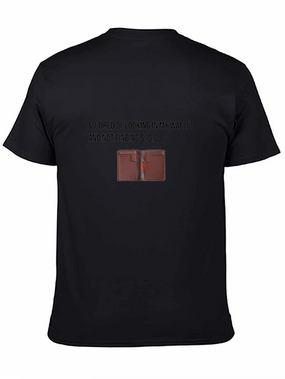 Humorous Wallet T-Shirt - $10000 Wish!