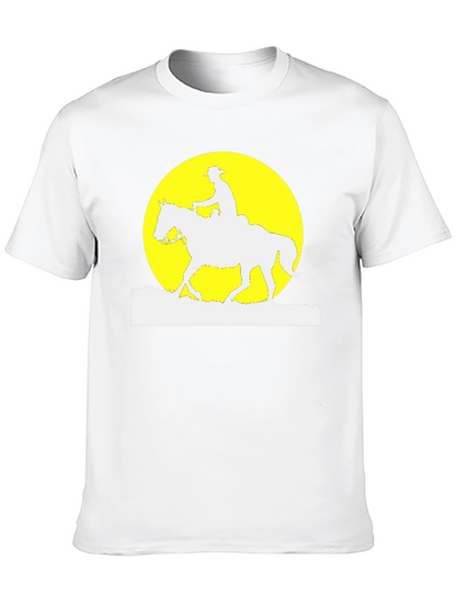 Cowboy Moon Silhouette T-Shirt