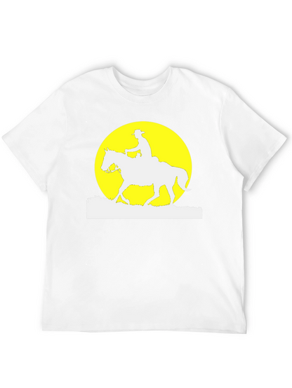 Cowboy Moon Silhouette T-Shirt