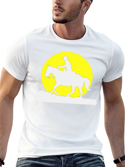 Cowboy Moon Silhouette T-Shirt