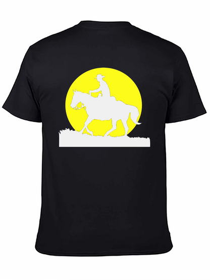 Cowboy Moon Silhouette T-Shirt