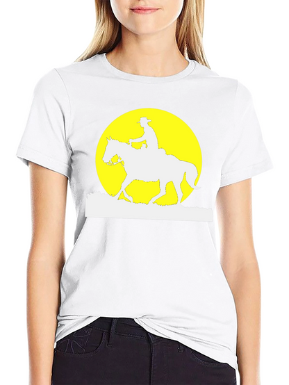 Cowboy Moon Silhouette T-Shirt