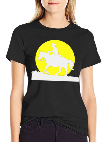 Cowboy Moon Silhouette T-Shirt