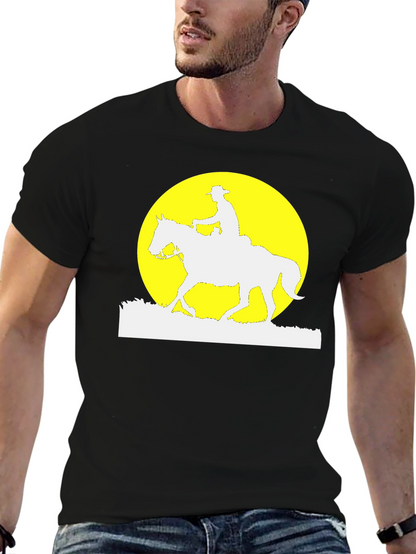 Cowboy Moon Silhouette T-Shirt