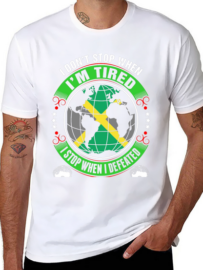 Jamaica Flag Motivational T-Shirt